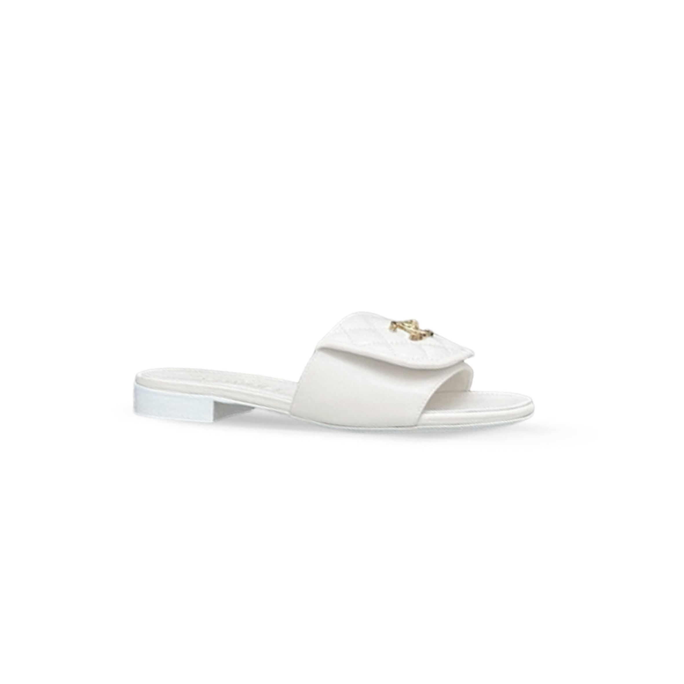 CHANEL FLAT OPEN-TOE BACKPACK BUCKLE SANDALS G46119
